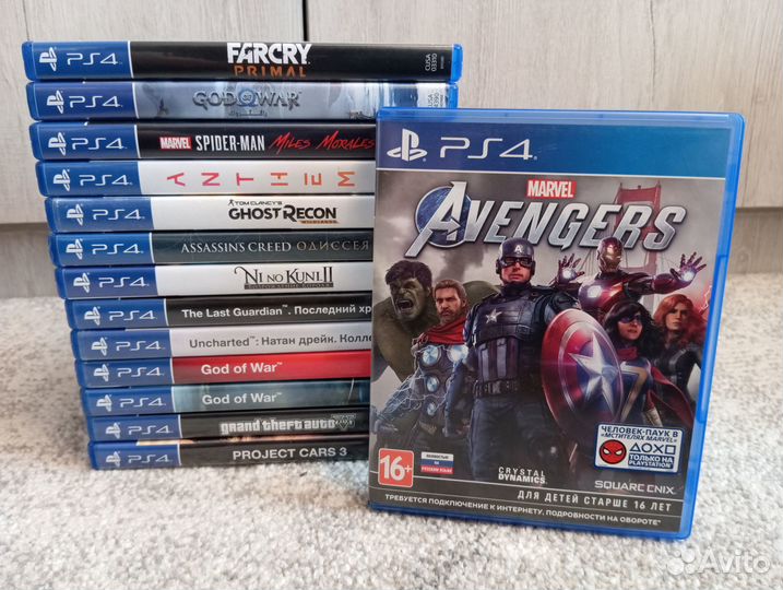 Marvel Avengers PS4/PS5 (б/у)