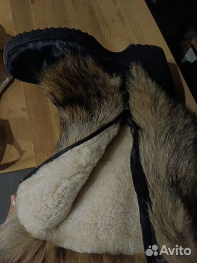 Меховые сапоги, унты