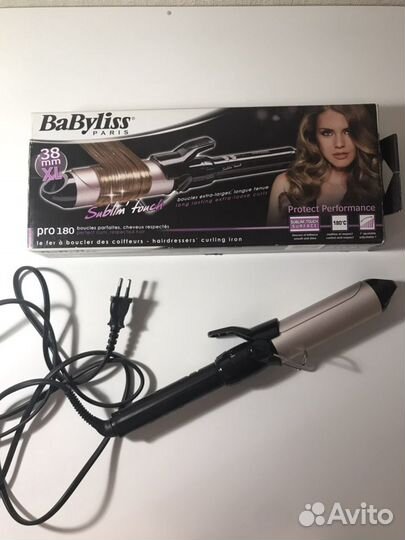 Плойка BaByliss pro 180 38 mm