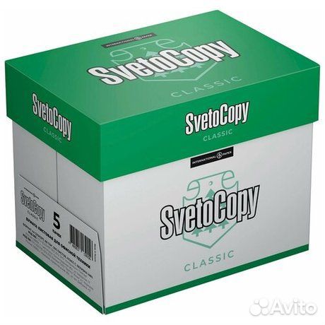 Офисная бумага a4 белая