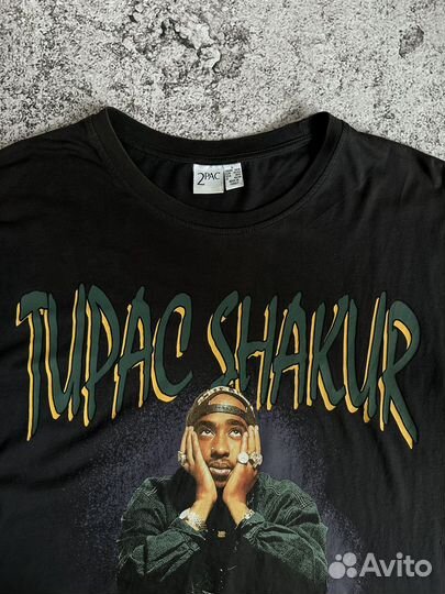 Футболка 2pac рэп