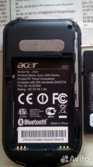 Кпк acer c500 Series