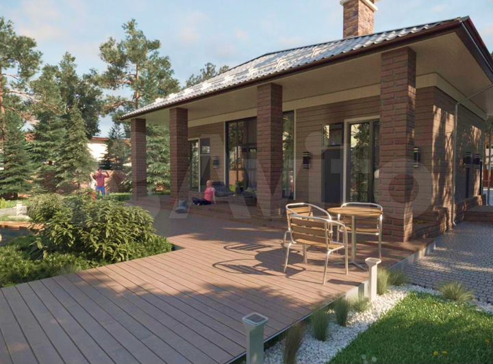 Дом 220 м² на участке 34,2 сот.