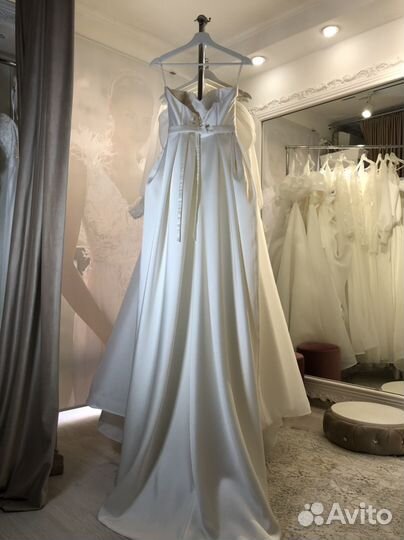 Свадебное платье новое -стильное