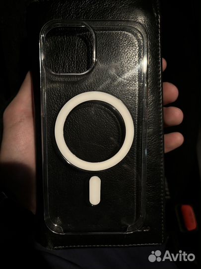 Чехол на iPhone 15 прозрачный