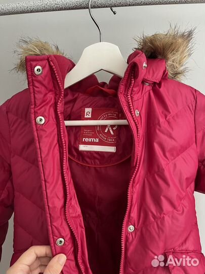 Пальто пух/перо Reima рост 104(+6см)
