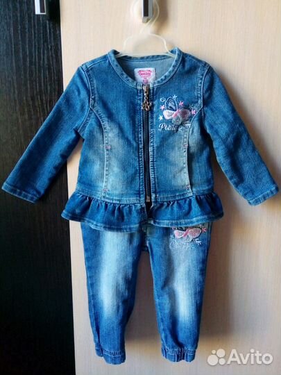 Джинсовый костюм