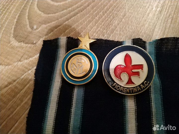 Значки эмаль италия футбол