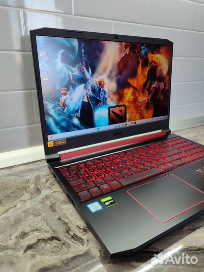 Игровой Acer Nitro core i7-9750H-12Ядер/Nvidia1650