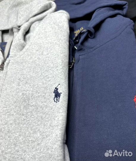 Зип худи Polo Ralph Lauren черная