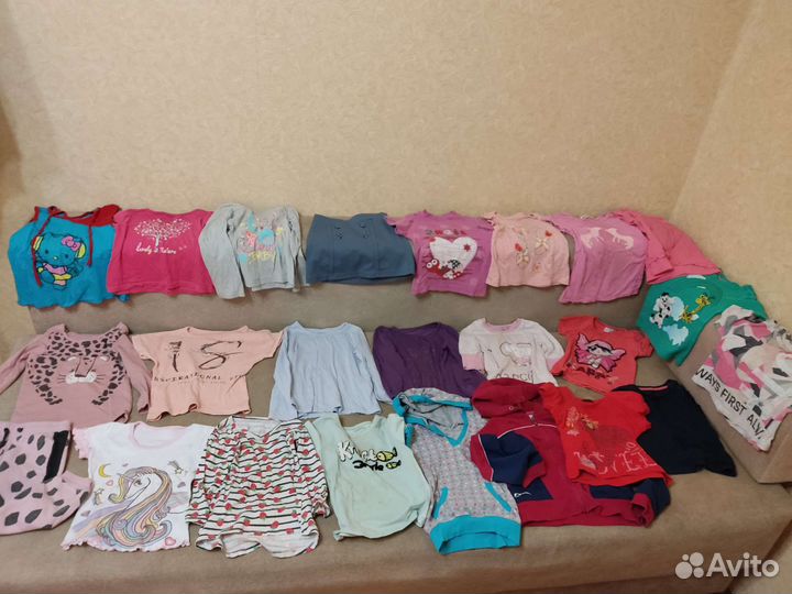 Вещи пакетом на девочку 2-3 года