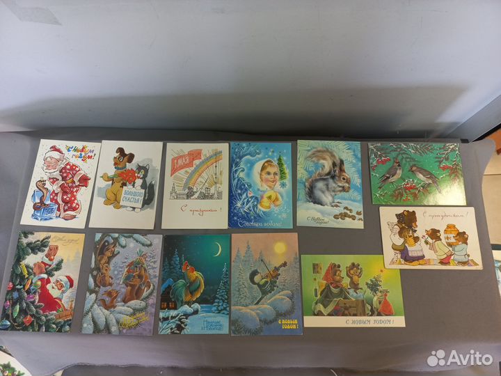 Коллекция открыток СССР Зарубин Четвериков и др