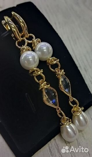 Серьги с жемчугом Майорка