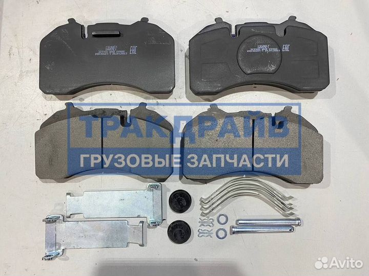 Колодки тормозные дисковые BPW TS2 4309