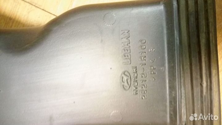 Патрубок резонатора Hyundai solaris 1