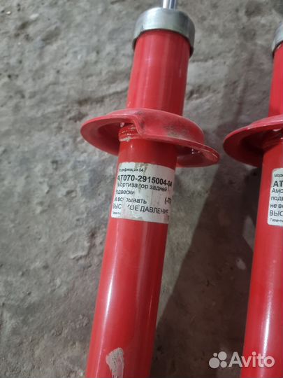 Амортизаторы задние priora