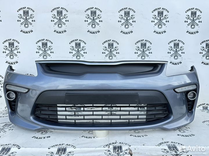 Бампер передний Kia Rio 4 Б/у Оригинал в сборе