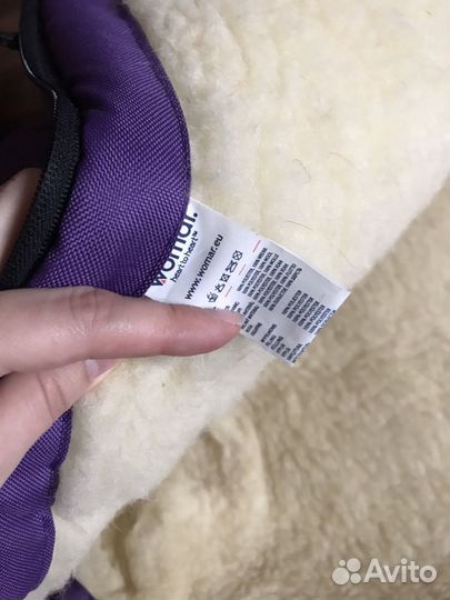 Овчинный конверт Womer