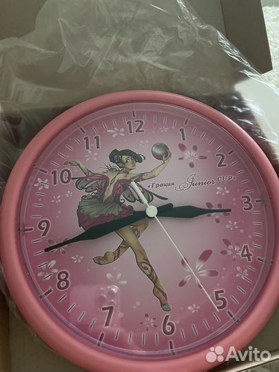Часы настенные, для девочки