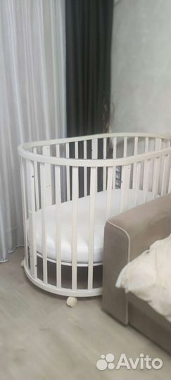 Кроватка трансформер с маятником