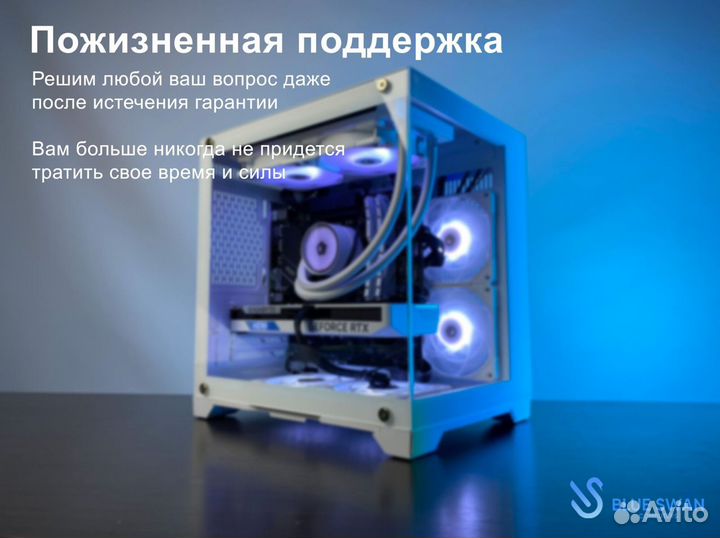 Игровой пк Ryzen 5 5600X / RTX 4060 Ti / DDR4