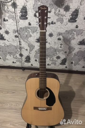 Акустическая гитара Fender CD-60 NAT