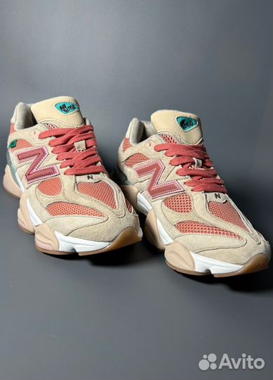 Кроссовки New Balance 9060 Cookie Pink Люкс