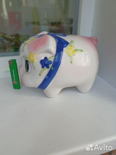 Копилка фигурка керамика