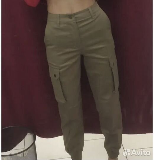 Брюки карго женские