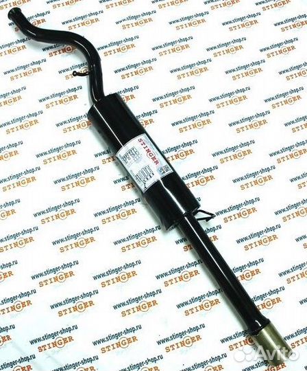 Глушитель ваз 2190 Гранта седан насадка труба 85