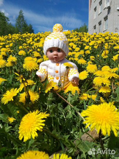 Вязанная одежда для кукол