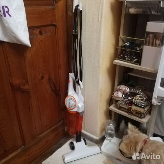 Вертикальный пылесос + ручной kitfort