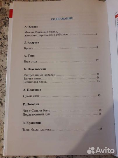 Внеклассное чтение