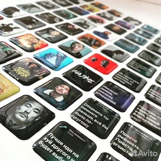 3D стикеры розница на заказ