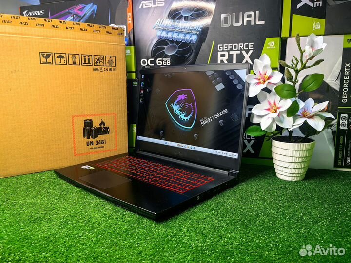 Ноутбук игровой MSI i5-11Th Gen / RTX 3050 4 Gb