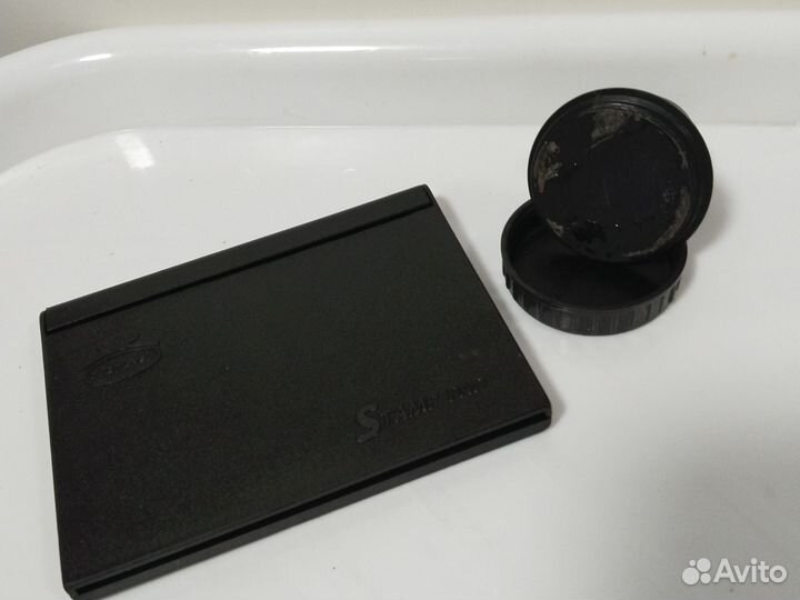 Штемпельная подушка и печать