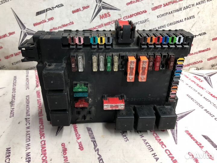 Блок sam w221 Mercedes задний