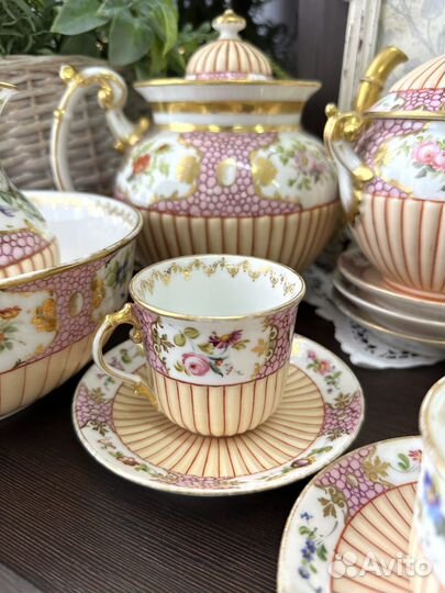 Антикварный чайный набор 