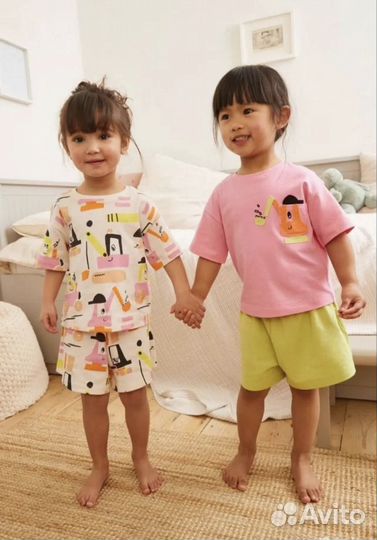 Пижамы Next летние для девочки 110