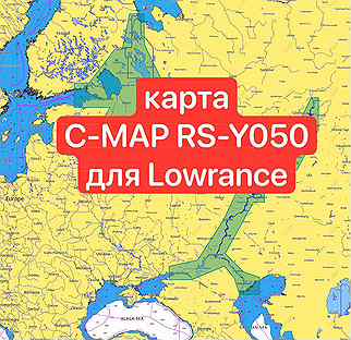 Карта глубин C-MAP RS-Y050 Genesis live