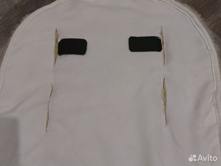 Накидка из овчины на детское автокресло