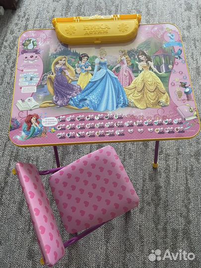 Nika kids стол со стулом б/у