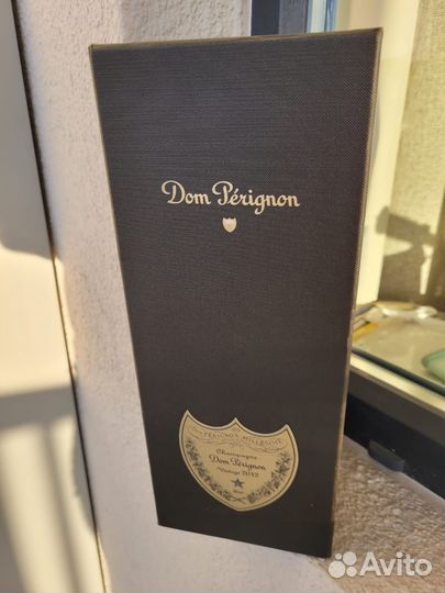 Коробка и бутылка от Dom Perignon 2012 brut