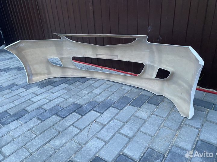 Передний бампер Mugen на Honda fit GD