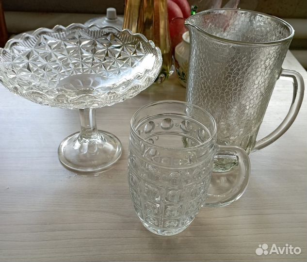 Стеклянная посуда СССР