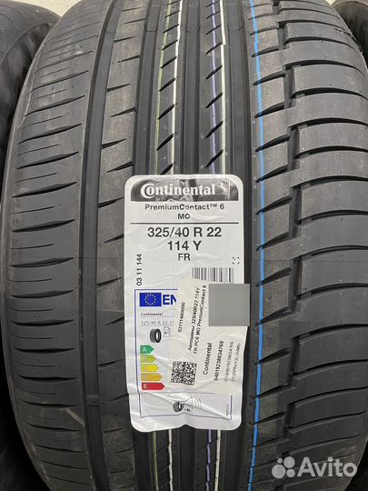 Continental PremiumContact 6 285/45 R22 и 325/40 R22 114Y