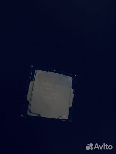 Процессор intel i3 9100f