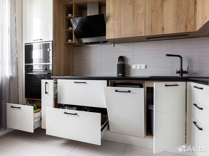 Кухня со вкусом Угловая под потолок