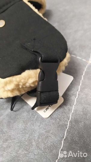 Шапка ушанка Carhartt с мехом