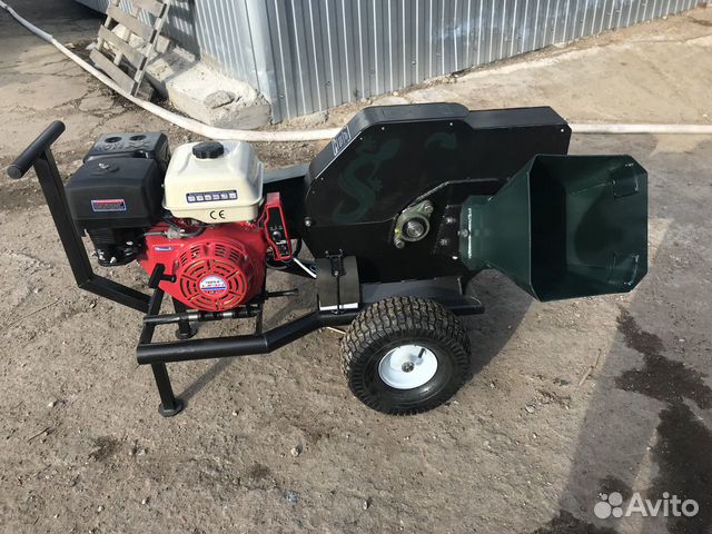 Щепорез, мобильный измельчитель дерева 450